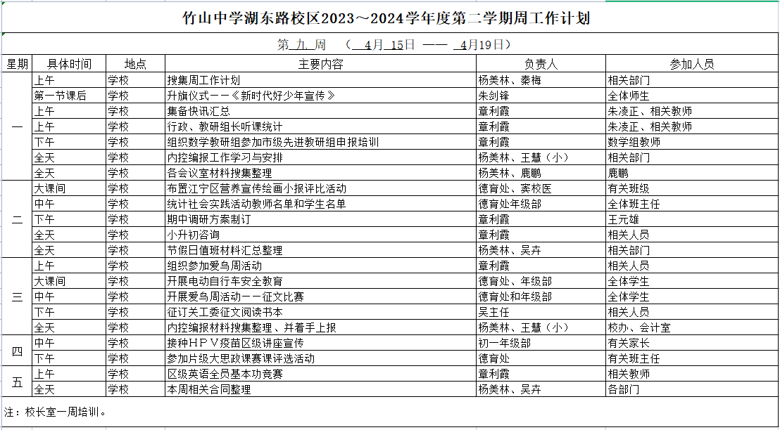 第九周工作计划（4.15-4.19）.png
